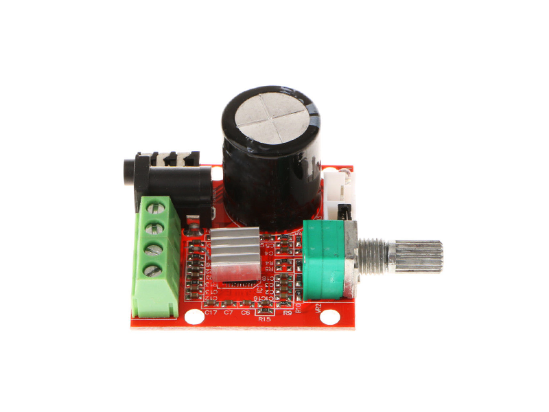 PAM8610 Mini 10W+10W Stereo Audio Power Amplifier Board - Image 4